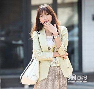 韩国林志玲 5月职场气质春装搭配