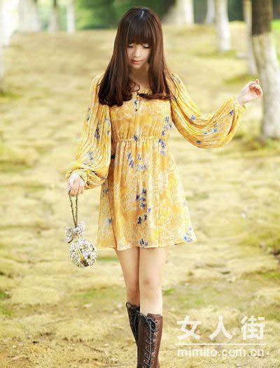 民族风印花正当红 打造清爽气质女